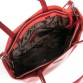 Женская кожаная сумка цвета спелой вишни Alex Rai