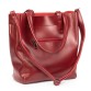 Модная кожаная сумка цвета вишни Alex Rai