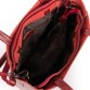 Модная кожаная сумка цвета вишни Alex Rai