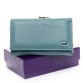Практичний жіночий гаманець кольору бірюзи DrBond