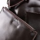 Класична шкіряна сумка коричневого кольору Alex Rai