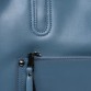 Светло-синяя женская кожаная сумка Alex Rai