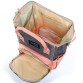 Сумка-рюкзак серо-розовая Lanpad