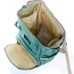 Стильный бирюзовый рюкзак для мам Lanpad