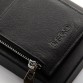 Кожаный кошелек-картхолдер черного цвета DrBond