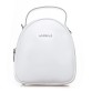 Нарядная сумка-рюкзак белого цвета Alex Rai