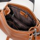 Містка жіноча сумка-клатч рудого кольору Alex Rai