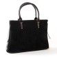 Жіноча сумка із замші чорного кольору Alex Rai