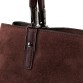 Замшевая сумка коричневого цвета PODIUM
