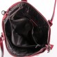 Вместительная бордовая сумка для женщин Alex Rai