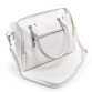 Симпатичная женская сумка из белой кожи Alex Rai