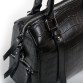 Чорна шкіряна сумочка компактного розміру PODIUM