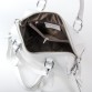 Оригинальная кожаная сумочка белого цвета Alex Rai