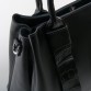 Классическая кожаная сумочка черного цвета Alex Rai