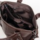 Красива шкіряна сумка коричневого кольору Alex Rai