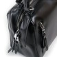 Шкіряна сумка чорного кольору Alex Rai