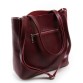 Женская сумка квадратной форма бордового цвета Alex Rai