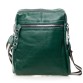 Симпатичний шкіряний рюкзак зеленого кольору Alex Rai