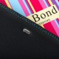 Шкіряний гаманець на кнопці з кишенями для карт DrBond