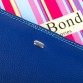 Синий кошелёк на кнопке для множества карт DrBond