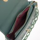 Жіноча сумочка-клатч темного бірюзового кольору PODIUM