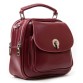 Модная сумка-рюкзак цвета марсала Alex Rai