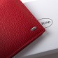Червоний шкіряний гаманець DrBond
