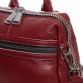 Женская сумка-рюкзак бордового цвета Alex Rai