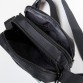 Чорна сумка через плече Lanpad