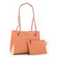 Жіноча сумка оранжевого кольору PODIUM