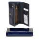 Шикарний темно-синій жіночий гаманець Bretton