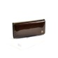 Коричневий жіночий гаманець з лакової шкіри Bretton
