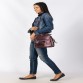 Рюкзак -жіноча сумка зі шкіри перламутр Alex Rai