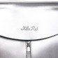 Сріблястий шкіряний рюкзак для жінок Alex Rai