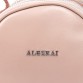 Розовая женская сумка-рюкзак на три отдела Alex Rai
