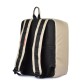 Рюкзак для ручної поклажі Airport 30x40x20см Wizz Air / МАУ бежевий Poolparty