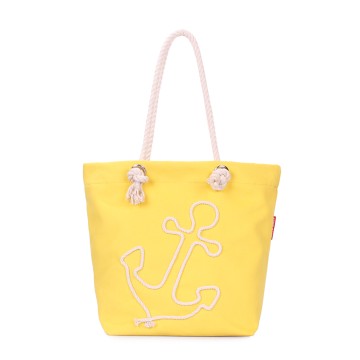 Пляжная сумка Poolparty anchor-yellow