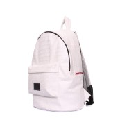 Рюкзаки подростковые Poolparty backpack-croco-white