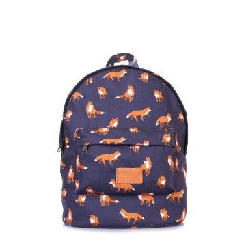 Рюкзаки подростковые Poolparty backpack-foxes