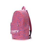 Рюкзаки подростковые Poolparty backpack-leo-pink