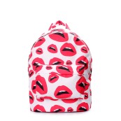 Рюкзаки подростковые Poolparty backpack-lips-white