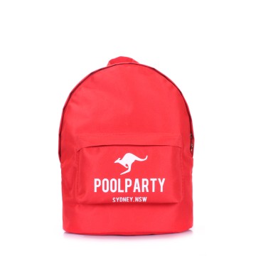 Рюкзаки подростковые Poolparty backpack-oxford-red