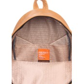 Рюкзаки подростковые Poolparty backpack-pu-orange-black