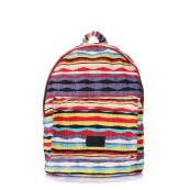 Рюкзаки підліткові Poolparty backpack-rasta-red