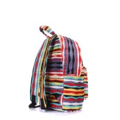 Рюкзаки подростковые Poolparty backpack-rasta-red