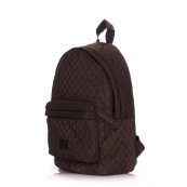 Рюкзаки підліткові Poolparty backpack-theone-brown