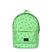 Рюкзаки подростковые Poolparty backpack-theone-green-ducks