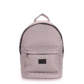 Рюкзаки подростковые Poolparty backpack-theone-grey