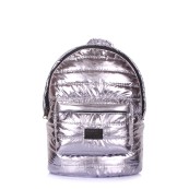 Рюкзаки подростковые Poolparty backpack-theone-silver