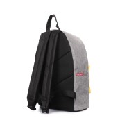 Рюкзаки підліткові Poolparty backpack-yellow-grey